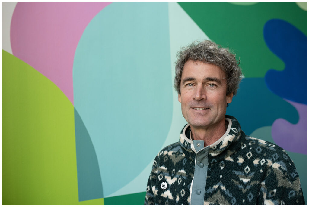 Jaap van der Waarde_WWF_visiting the Belgian office